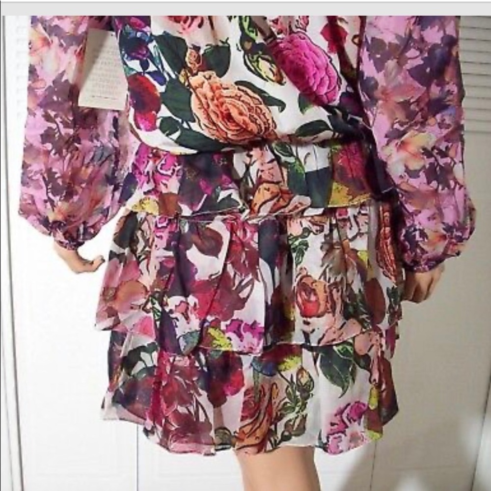 Boston Proper Off Shoulder Ruffle Dress - Picture 5 of 12